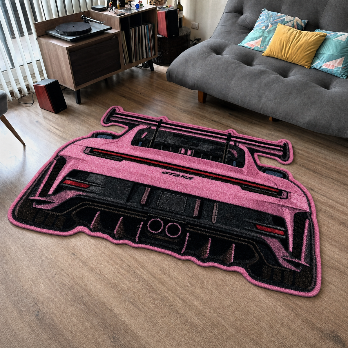 Track Legend Tufted Wool Rug | Motorsport Collection
