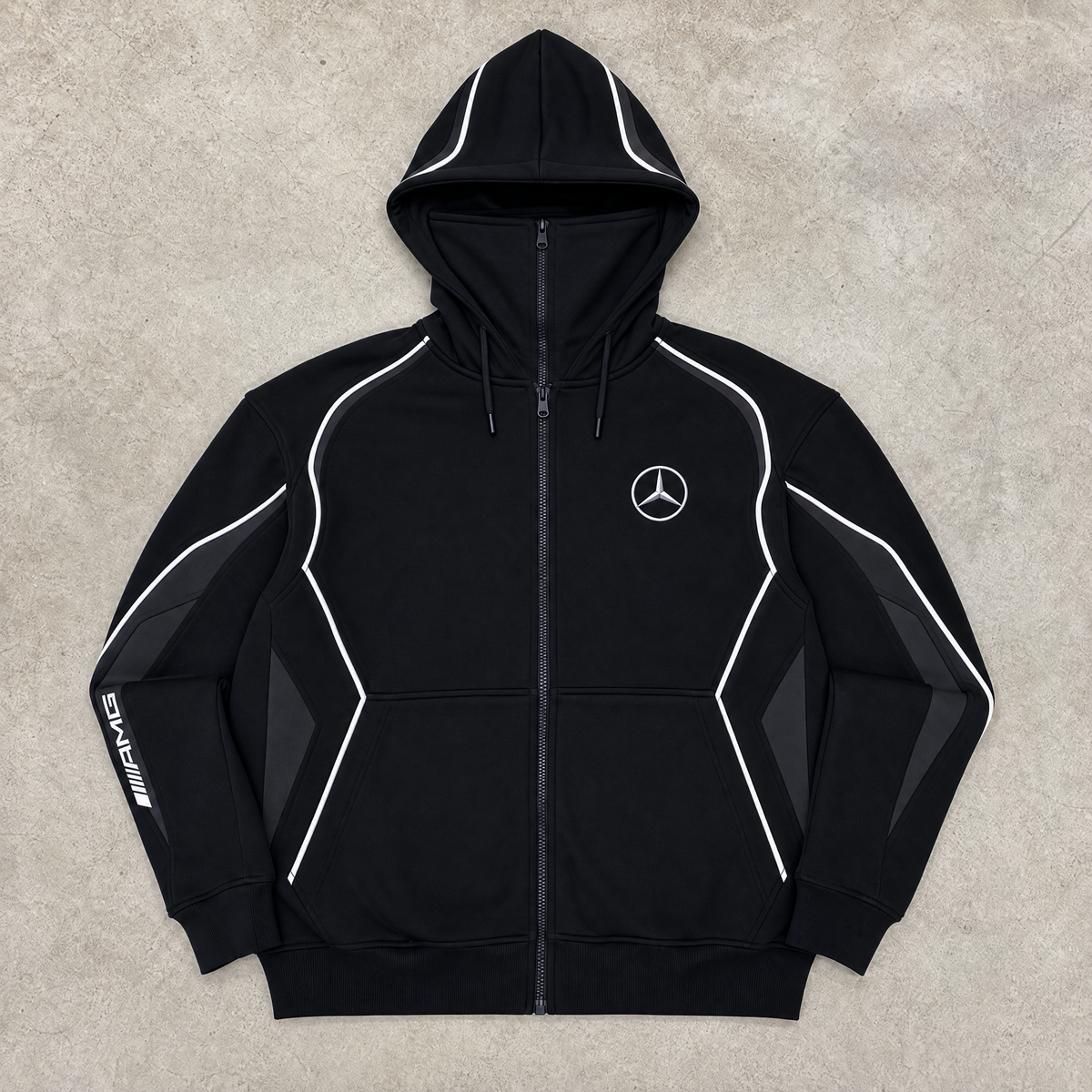 RevZips Full Zip Face Hoodie