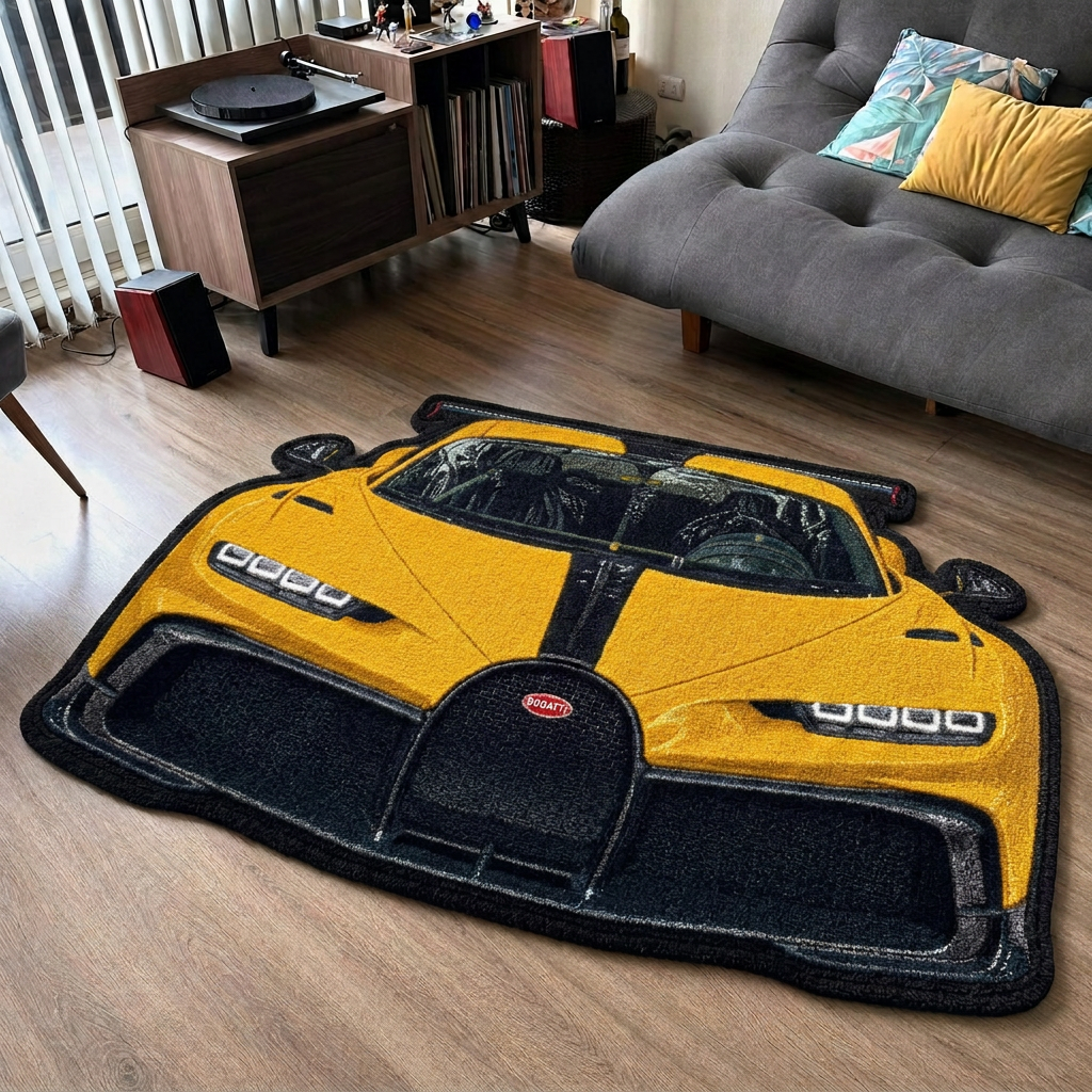 Hyper Legend Tufted Wool Rug | Hypercar Collection