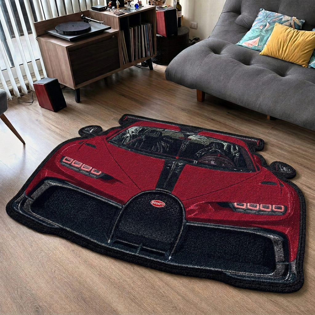 Hyper Legend Tufted Wool Rug | Hypercar Collection