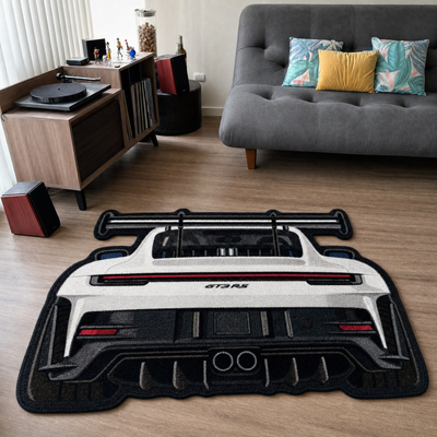 Track Legend Tufted Wool Rug | Motorsport Collection