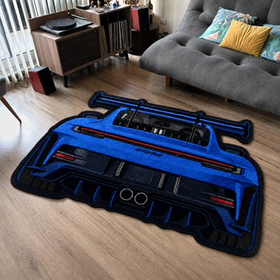 Track Legend Tufted Wool Rug | Motorsport Collection