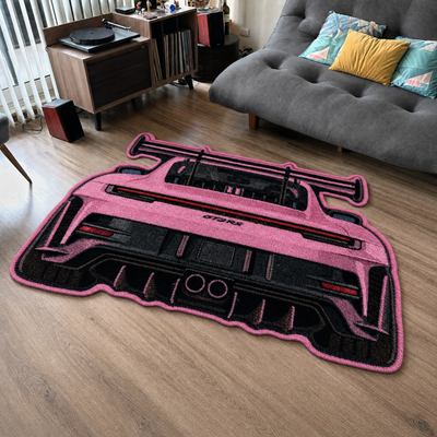 Track Legend Tufted Wool Rug | Motorsport Collection