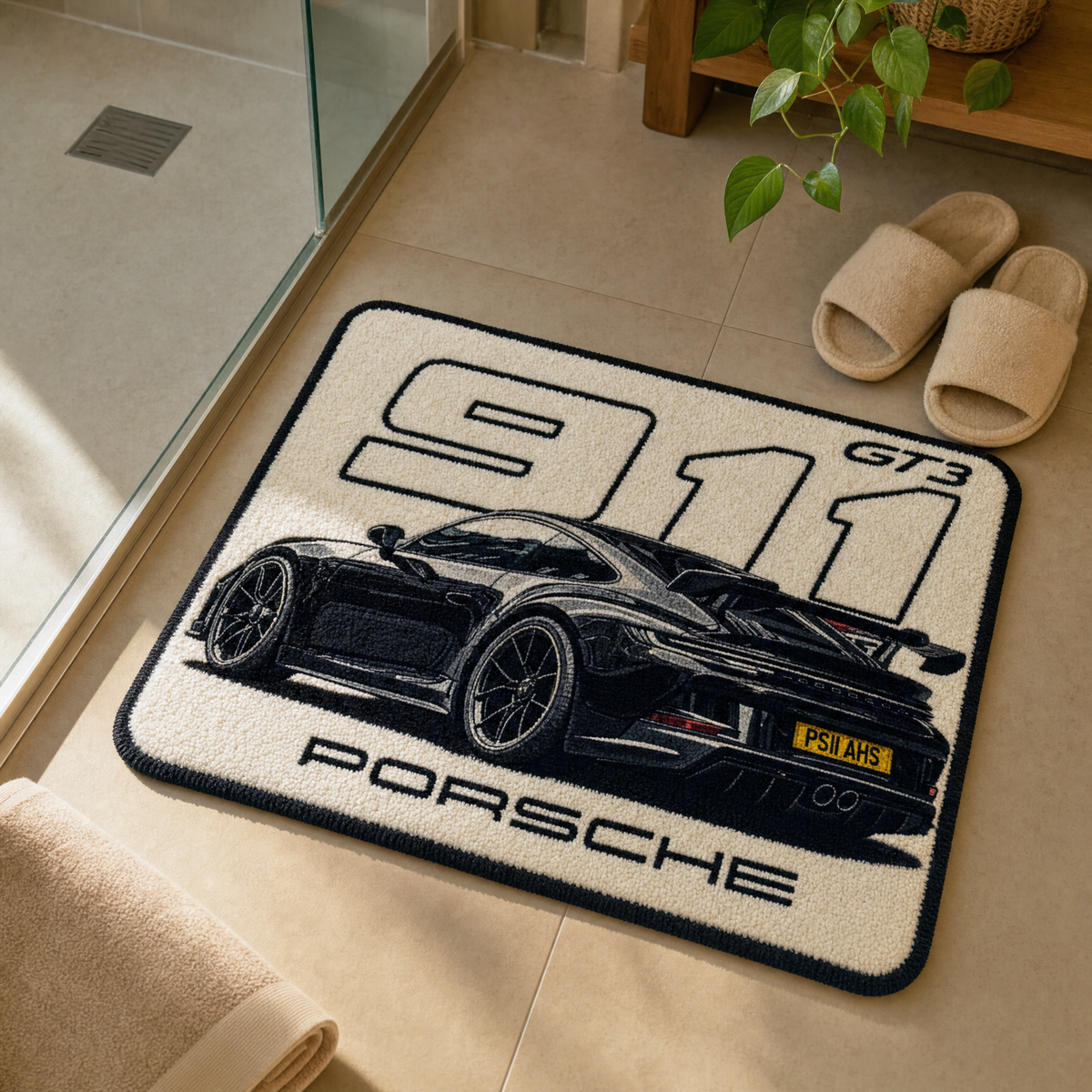 Track Heritage Tufted Entry Mat | Motorsport Collection