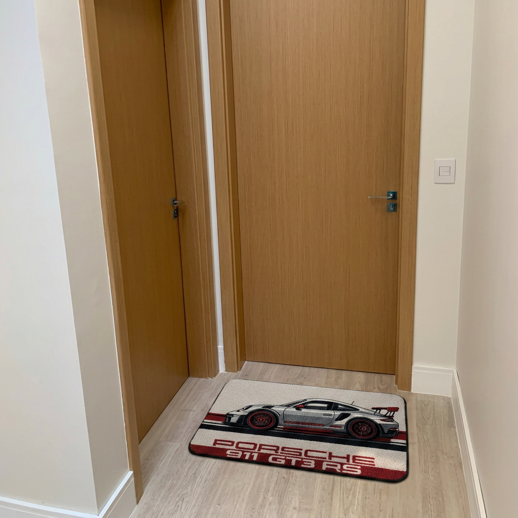 Track Profile Tufted Entry Mat | Motorsport Collection