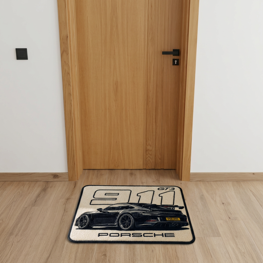 Track Heritage Tufted Entry Mat | Motorsport Collection
