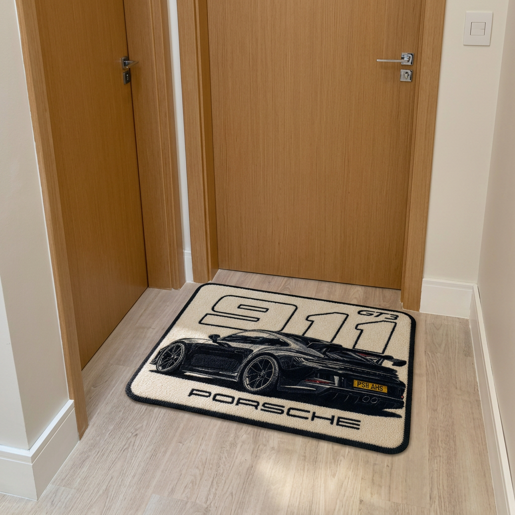 Track Heritage Tufted Entry Mat | Motorsport Collection
