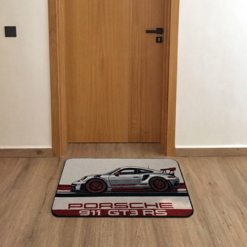 Track Profile Tufted Entry Mat | Motorsport Collection
